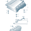 4KG103925A Intake Pipe Cover - Suitable for Audi A7L - JLL Auto Parts