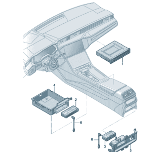 4N1035736 Interface for External Audio Source - Suitable for Audi Q6