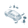 5WA035507A Roof Combo Antenna for Audi Q6 - JLL Auto Parts