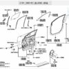 670020R160 Left Front Door - Suitable for Toyota BZ4X
