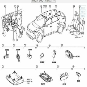 521190R944 FRONT BUMPER COVER BODY PARTS FOR TOYOTA BZ4X - JLL Auto Parts
