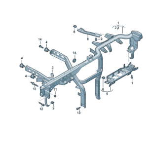 89D857017 dashboard beam suitable for Audi Q5e tron - JLL Auto Parts