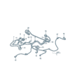 89D971366A 89D971366J SEAT UNDERFRAME WIRING HARNESS FOR AUDI Q5e tron - JLL Auto Parts