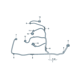 89D971369 Backrest_Adjust harness for Audi Q5e tron - JLL Auto Parts