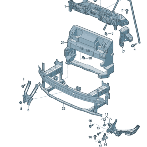 89G805594B Front support bracket suitable for Audi Q4e Tron - JLL Auto Parts