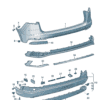 89G807511GRU Bumper cover suitable for Audi Q4e Tron - JLL Auto Parts