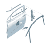 89G837439 89G837440 Window guide rail suitable for Audi Q4e Tron - JLL Auto Parts