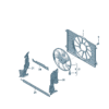 8W0121207B Radiator Fan - Suitable for Audi A7L - JLL Auto Parts