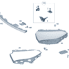 A2439061900 A2439062000 Headlight suitable for Mercedes-Benz EQA 260 - JLL Auto Parts