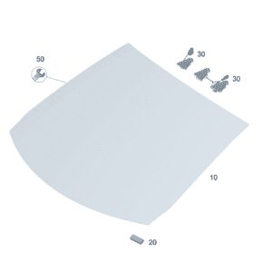 A2476704502 Windshield suitable for Mercedes-Benz EQA 260 - JLL Auto Parts