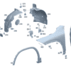 A2478811100 A2478811200 Fender suitable for Mercedes-Benz EQA 300 - JLL Auto Parts