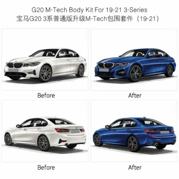 BMW G20 3 Series Standard to M-Tech Package Upgrade Kit (19-21) – Image 2
