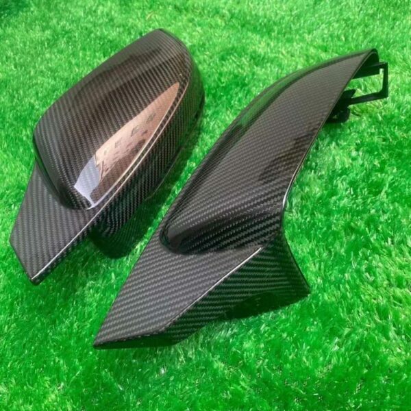 M Type Dry Carbon Rearview Mirror Cover - Suitable for BMW 3 Series G20 G28 – Image 5