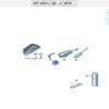 V04021001AAIF Lock Cylinder and Key Set - Suitable for SAIC Volkswagen ID.3