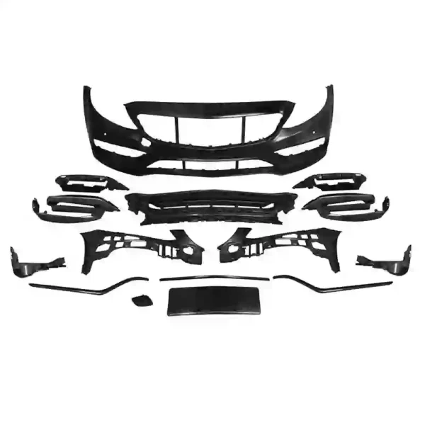 Car Parts for Audi A4 B8 2013-2016 Upgrade to Rs4 with Front Bumper Assembly Rs Grille - Image 2