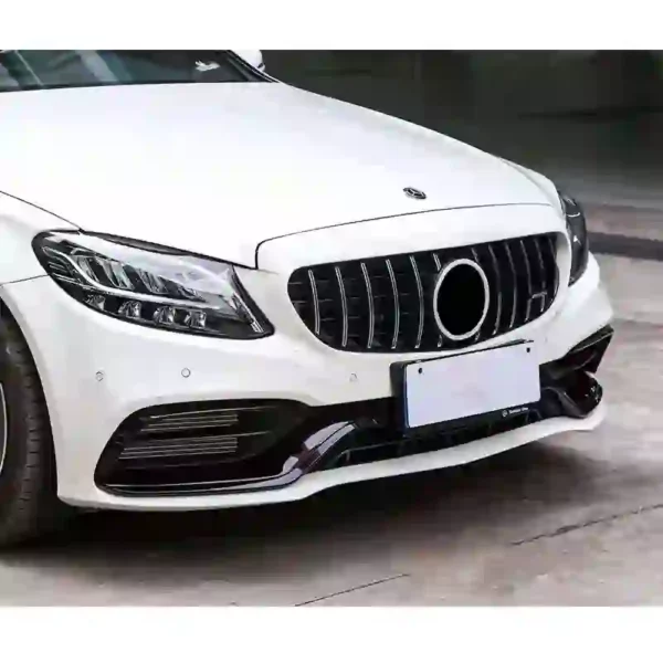 body kit includes front and rear bumper assemblies with grille tip exhaust side skirts for the Audi A5 B9 2021 upgrade to the RS5 model – Bild 5