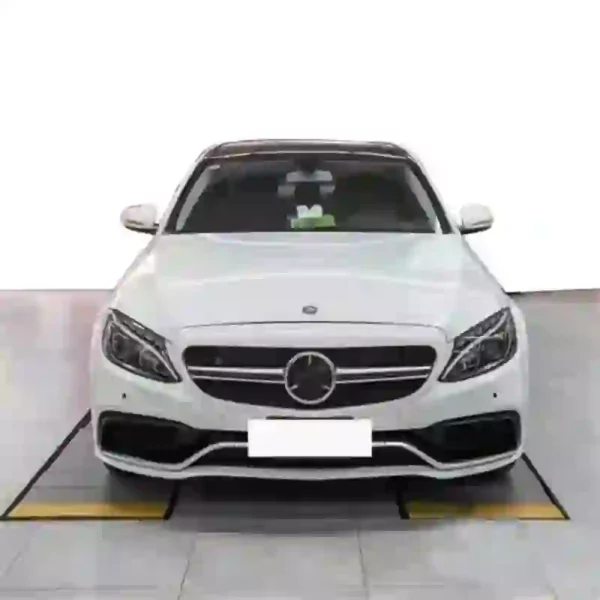 Mercedes-Benz C-Class W205 2015-2018 Upgrade to AMG Style Grille and Front and Rear Bumper Assembly – Image 5