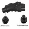 European Standard to GB Electric Vehicle Adapter GBT to CCS2 Charging Adapter - JLL Auto Parts