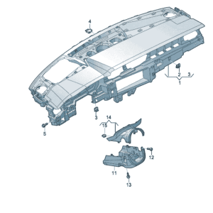 4KG857001 Dashboard Suitable for Audi A7L - JLL Auto Parts