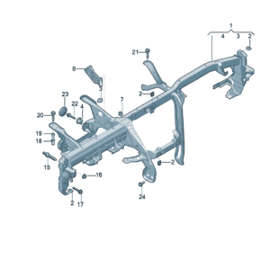 4KG857017 Dashboard Beam Suitable for Audi A7L - JLL Auto Parts