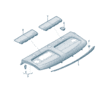 4KG863433 Protective Cover Plate Suitable for Audi A7L - JLL Auto Parts
