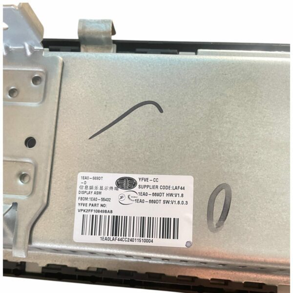 1EA0-669DT-D Display Screen for Bestune – Bild 3