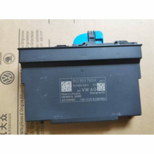 1N3959760H?Seat & Backrest Adjustment Control Unit ?C Suitable for ID.UNYX, VW ID.3, ID.4, ID.7