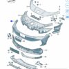 11H 807 221 A GRU- Bumper Cover / Bumper Shield - For Volkswagen Anhui ID.UNYX (06) - JLL Auto Parts