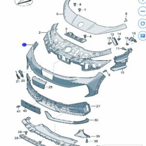 11H 805 903 041 - Front Spoiler Left - For Volkswagen Anhui ID.UNYX (06) - JLL Auto Parts