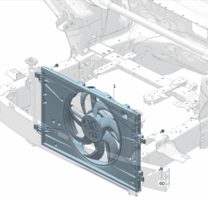 6600091332 - Fan Assembly - For Zeekr 001 - JLL Auto Parts