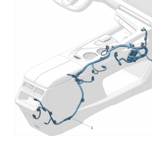 6600124337 - Center Console Wiring Harness - For Zeekr 001 - JLL Auto Parts