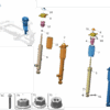 6600138379, 6600138377 - Rear Shock Absorber Assembly (Right/Left) - For Zeekr 001 - JLL Auto Parts