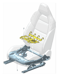 6600197611 - Front Seat Cushion Frame (Right) - For Zeekr 001 - JLL Auto Parts