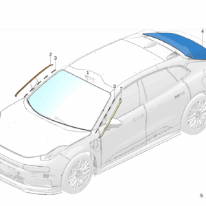 6600200742 - Windshield - For Zeekr 001 - JLL Auto Parts