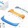 6600201102B03 - Spoiler - For Zeekr 001 - JLL Auto Parts