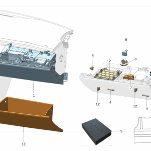 6600205094GA8 - Glove Box - For Zeekr 001 - JLL Auto Parts