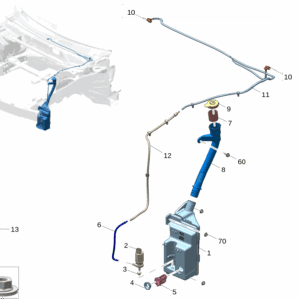 6608000329 - Washer Reservoir - For Zeekr 001 - JLL Auto Parts