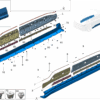 6608033220C16, 6608033223C16 - Front Side Molding - For Zeekr 001 - JLL Auto Parts