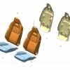 6608063111, 6608063097 - Driver Side Seat Cushion Foam - For Zeekr 001 - JLL Auto Parts