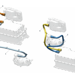 6608077957 - Electric Compressor (ELAC) Wiring Harness - For Zeekr 001 - JLL Auto Parts