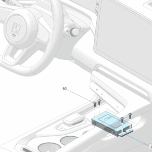 6608079921 - Wireless Charging Module (WPC) - For Zeekr 001 - JLL Auto Parts