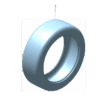 6608103561 - Tire (Continental 255/45R21) - For Zeekr 001 - JLL Auto Parts