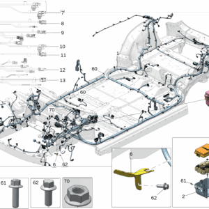 6608122238 - Body Wiring Harness - For Zeekr 001 - JLL Auto Parts