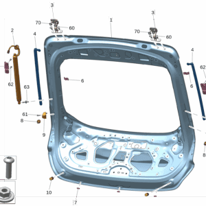6608277261 - Tailgate - For Zeekr 001 - JLL Auto Parts