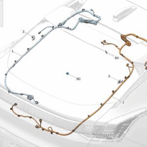 8889335513 / 8894673414 - Tailgate Wiring Harness - For Zeekr 001 - JLL Auto Parts