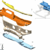 8889422724C15 - Front Lower Panel - For Zeekr 001 - JLL Auto Parts