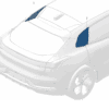 8891303630B03, 8891303632B03 - Rear Quarter Window Glass - For Zeekr 001 - JLL Auto Parts