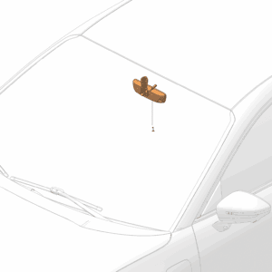 8891308377 - Interior Rearview Mirror - For Zeekr 001 - JLL Auto Parts