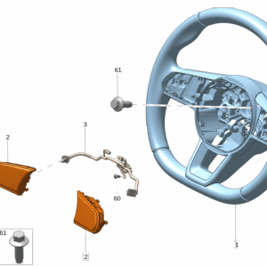 8891359110 - Steering Wheel - For Zeekr 001 - JLL Auto Parts