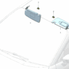 8891646035BA0, 8891646033BA0 - Sun Visor (Right/Left) - For Zeekr 001 - JLL Auto Parts